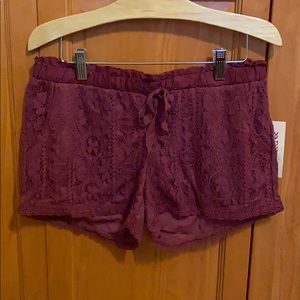 Women’s Lace Shorts